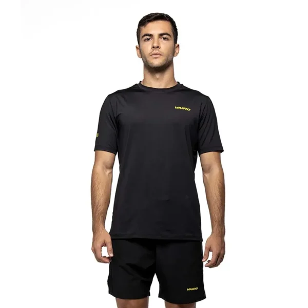 CAMISETA VAIRO PRO HOMBRE NEGRO