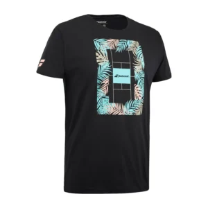 CAMISETA BABOLAT EXS MSG TEE NEGRO - Imagen 2