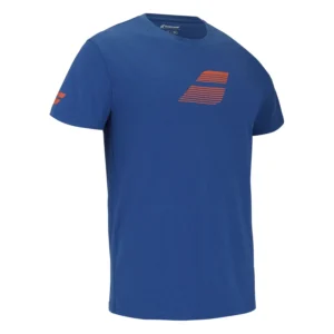 CAMISETA BABOLAT EXERCISE BIG FLAG AZUL MARINO - Imagen 2