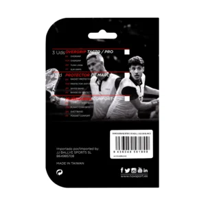 BLISTER (2 UDS) MUÑEQUERA NOX AZUL LOGO BLANCO - Imagen 2