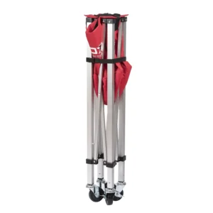 CESTO PLEGABLE CON RUEDAS NOX ROJO - Imagen 2