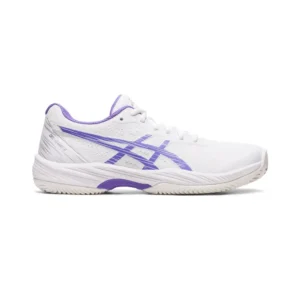 ASICS GEL-GAME 9 CLAY:OC BLANCO MORADO MUJER 1042A217-101
