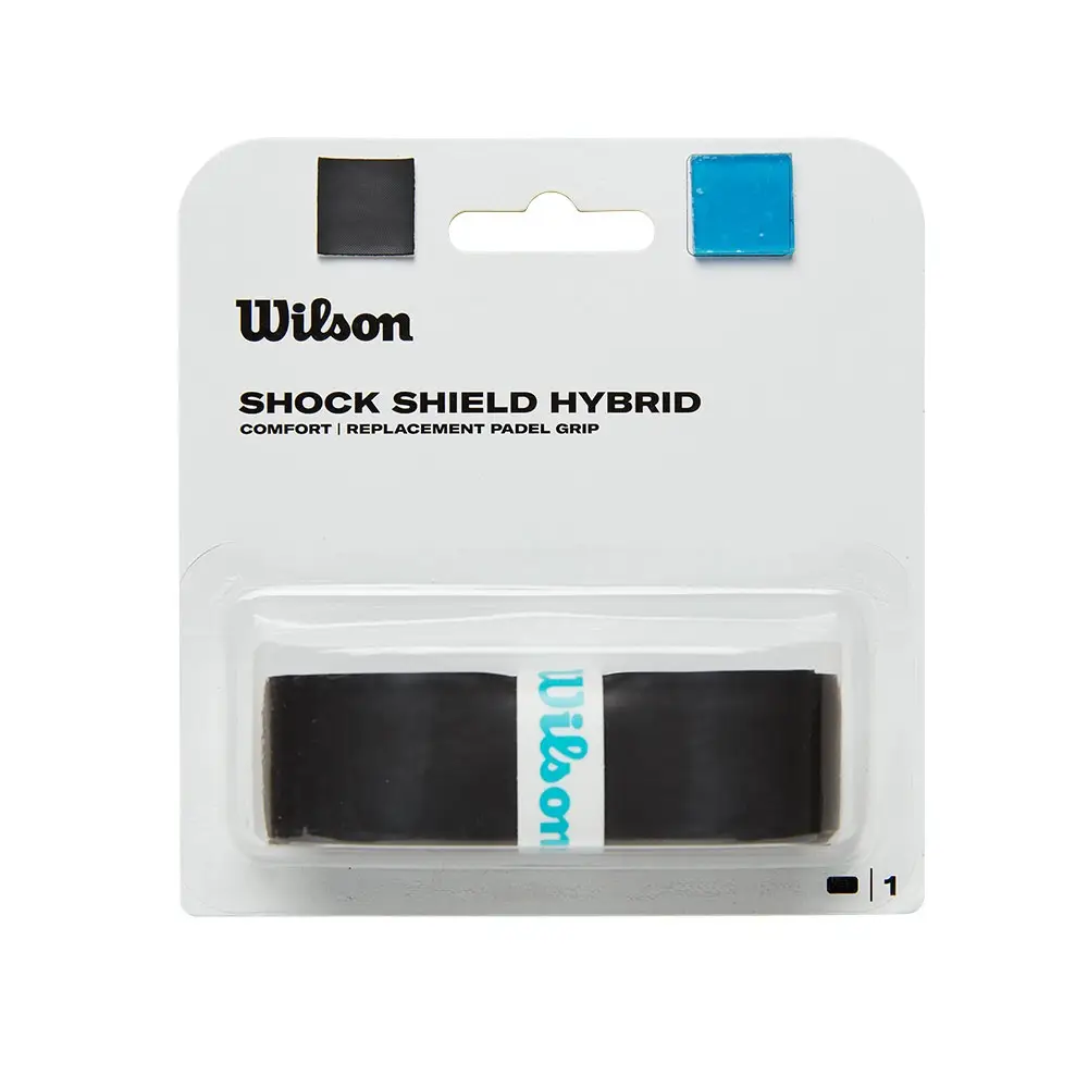 OVERGRIP WILSON SHOCK SHIELD HYBRID NEGRO