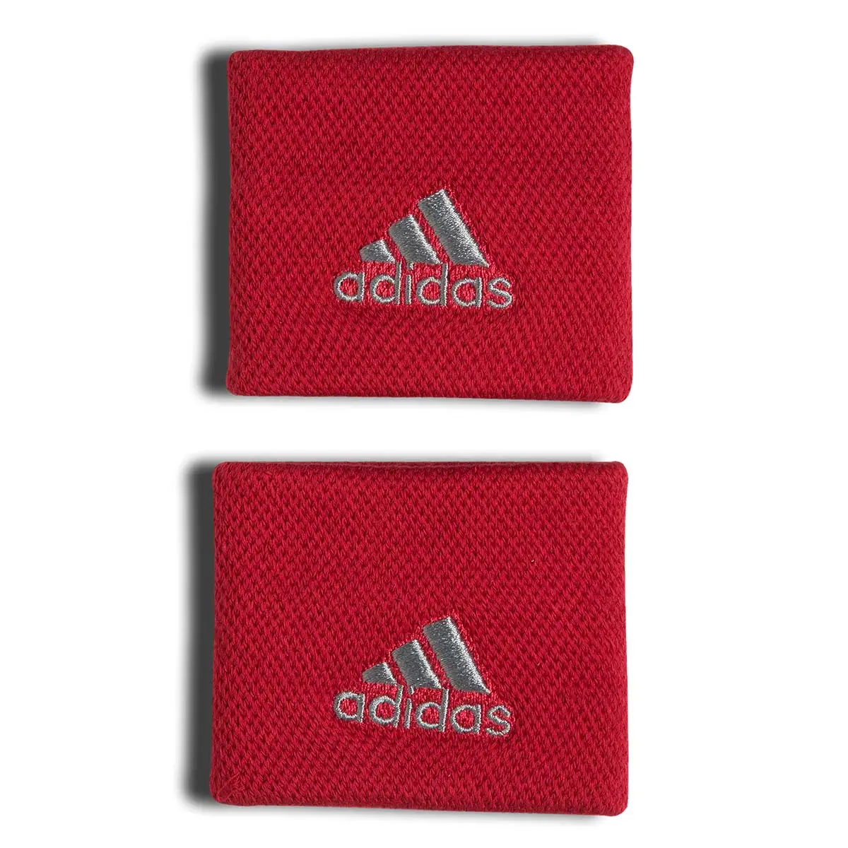 PAR MUNEQUERAS ADIDAS ROJO GRIS