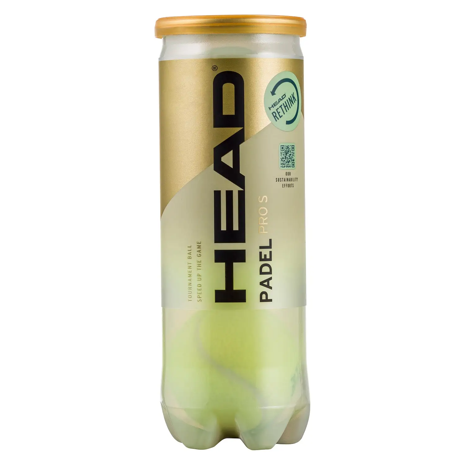 BOTE DE BOLAS HEAD PADEL PRO S