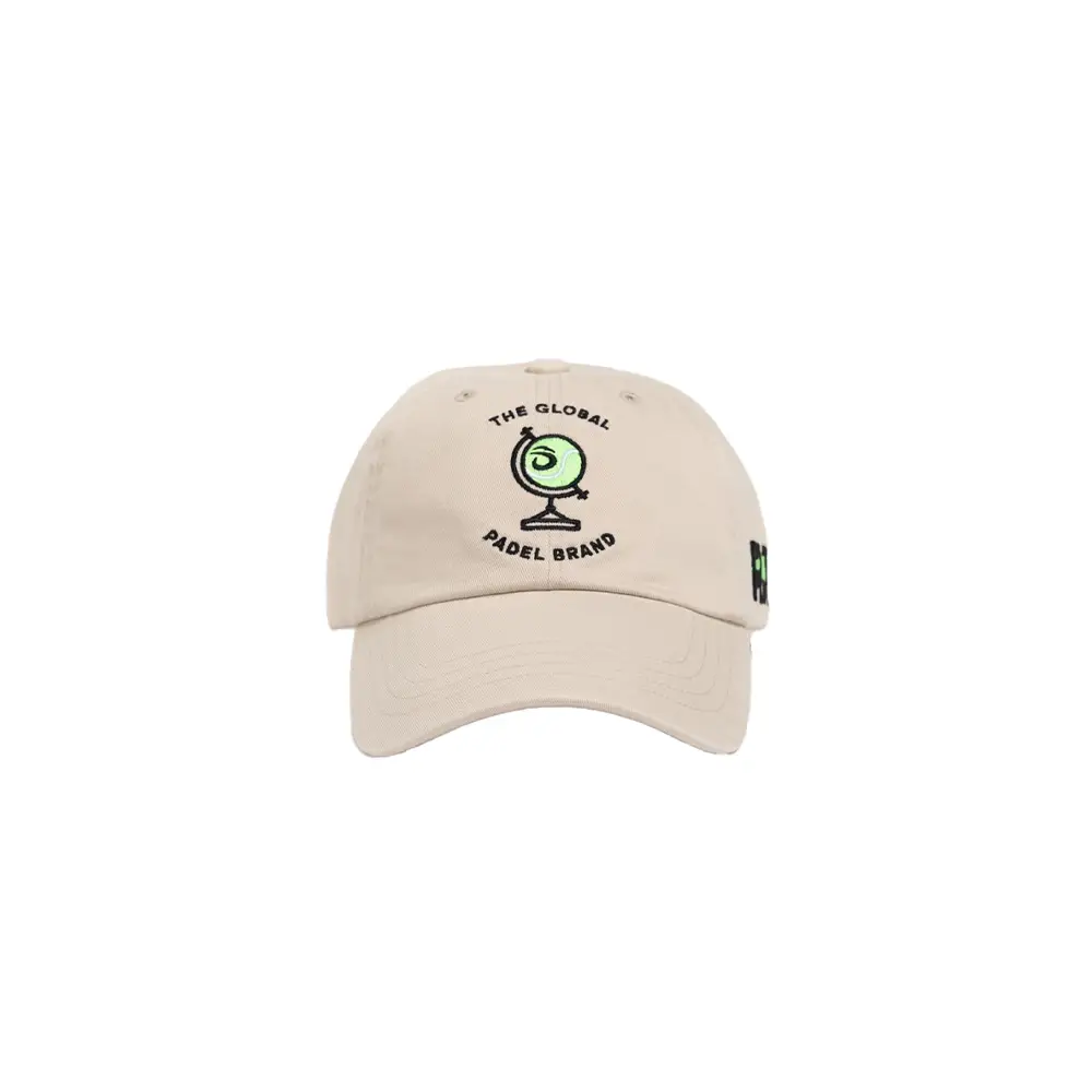 GORRA LOK THE GLOBE BEIGE