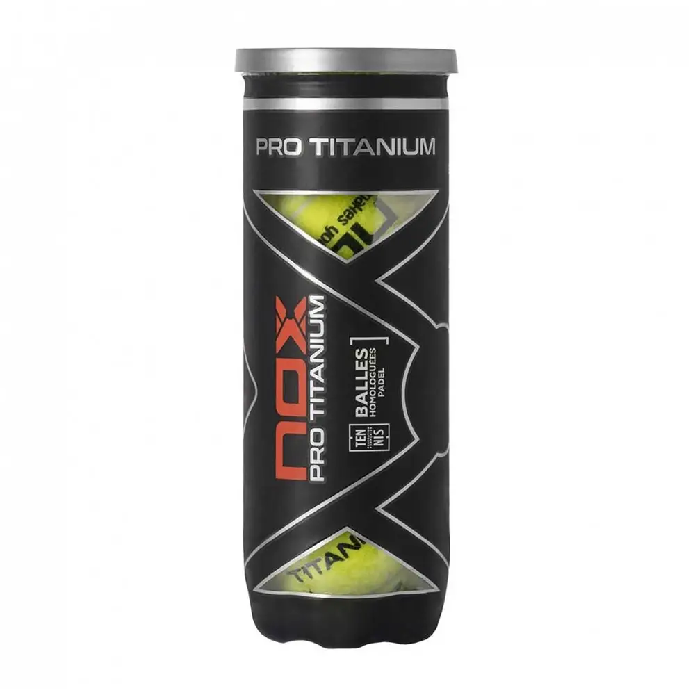 BOTE DE 3 BOLAS NOX PRO TITANIUM