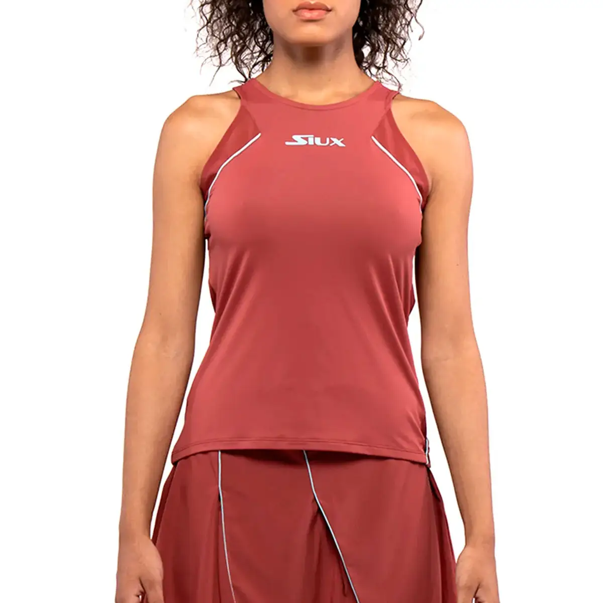 CAMISETA SIN MANGAS SIUX MUJER WISH CORAL