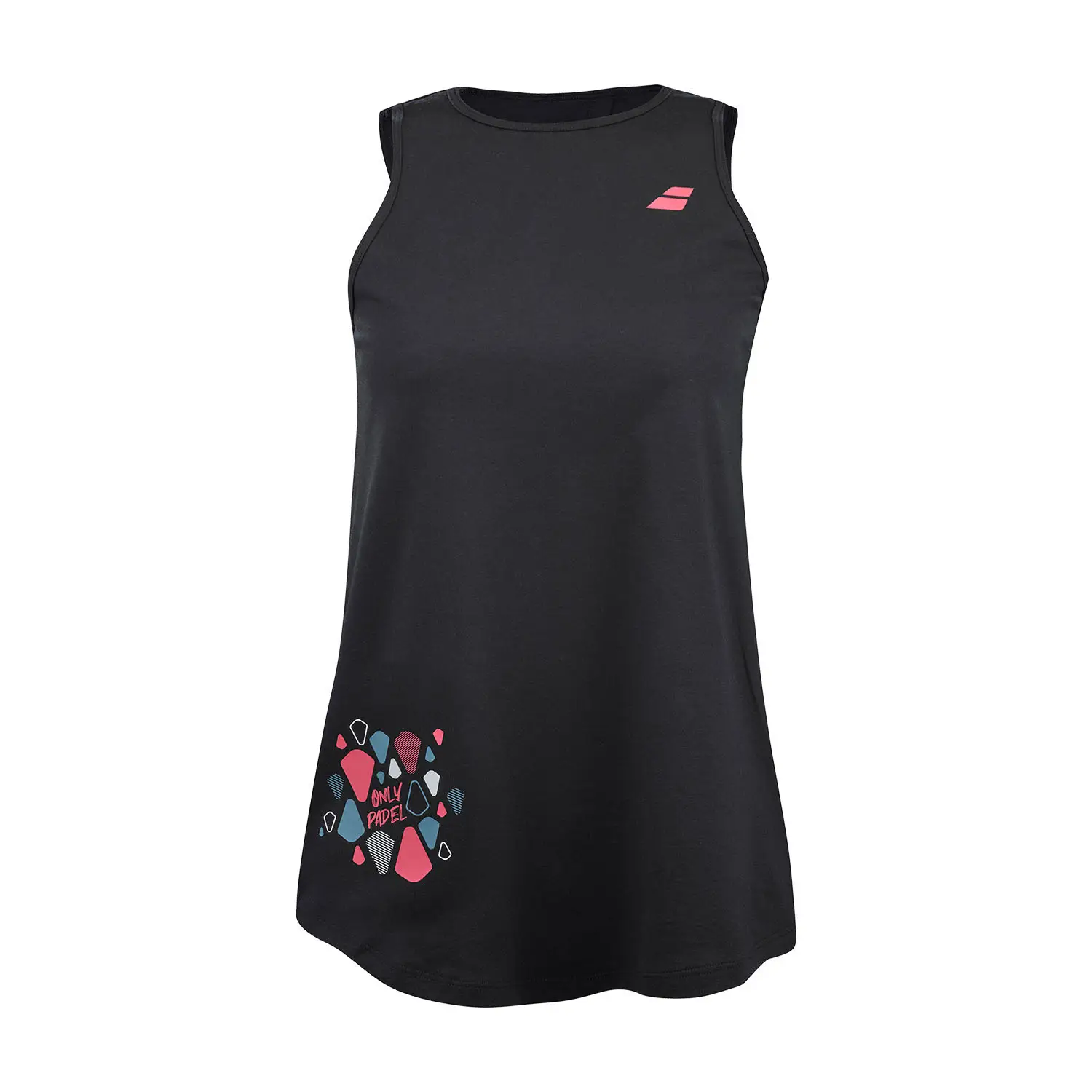 CAMISETA SIN MANGAS BABOLAT COTTON TANK MUJER NEGRO