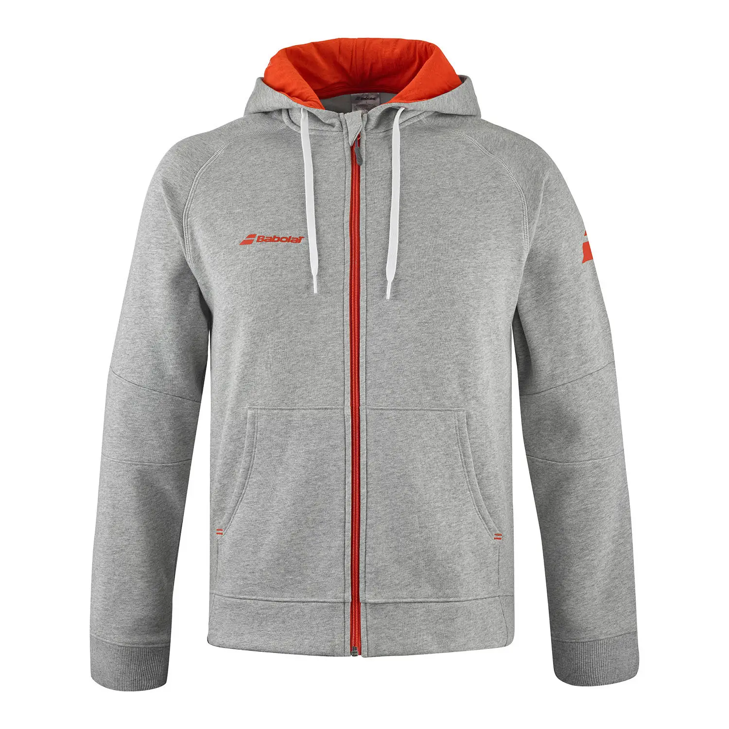 CHAQUETA CON CAPUCHA BABOLAT EXERCISE GRIS