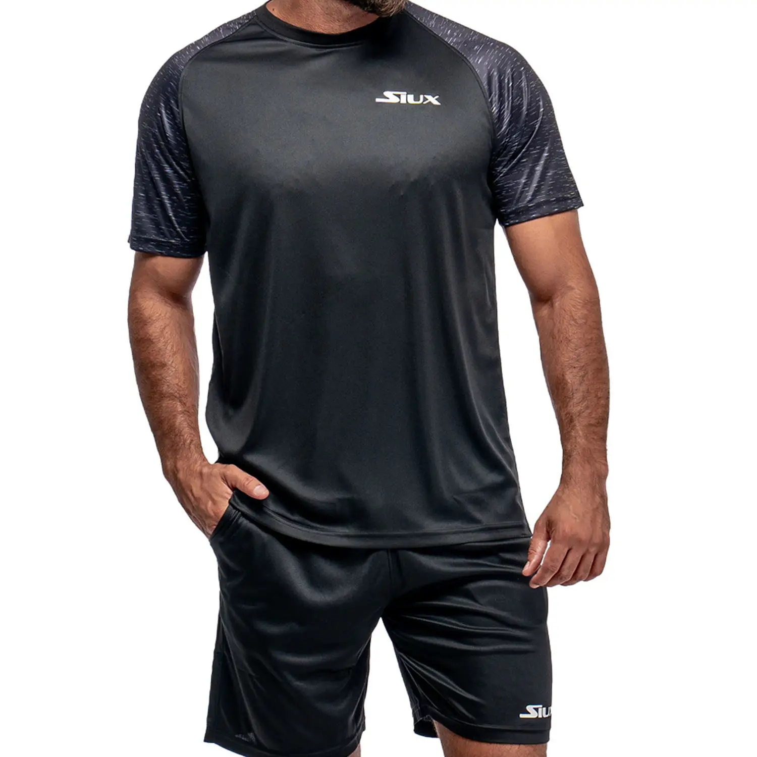 CAMISETA SIUX CLUB 25 NEGRA