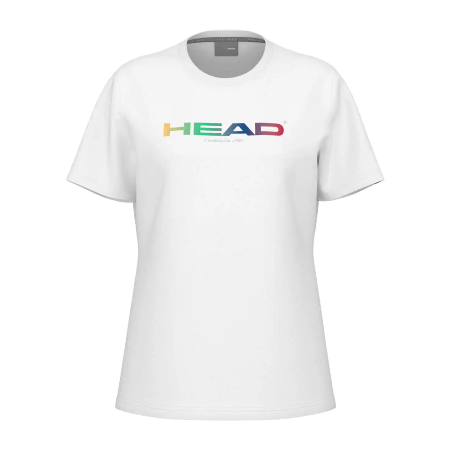 CAMISETA HEAD RAINBOW T-SHIRT MUJER BLANCO