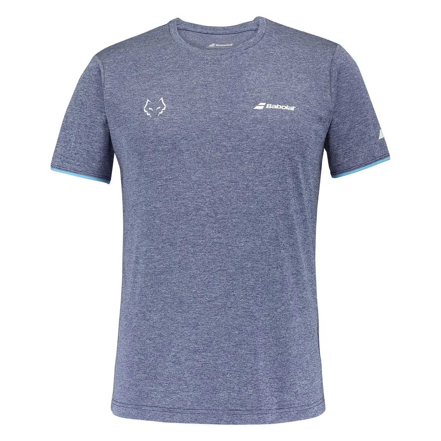 CAMISETA BABOLAT JUAN LEBRÓN GRIS