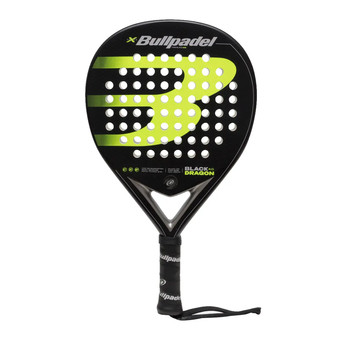 BULLPADEL BLACK DRAGON 4.0