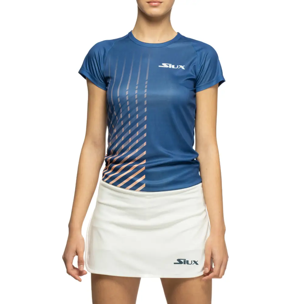 CAMISETA SIUX MUJER HALF NAVY
