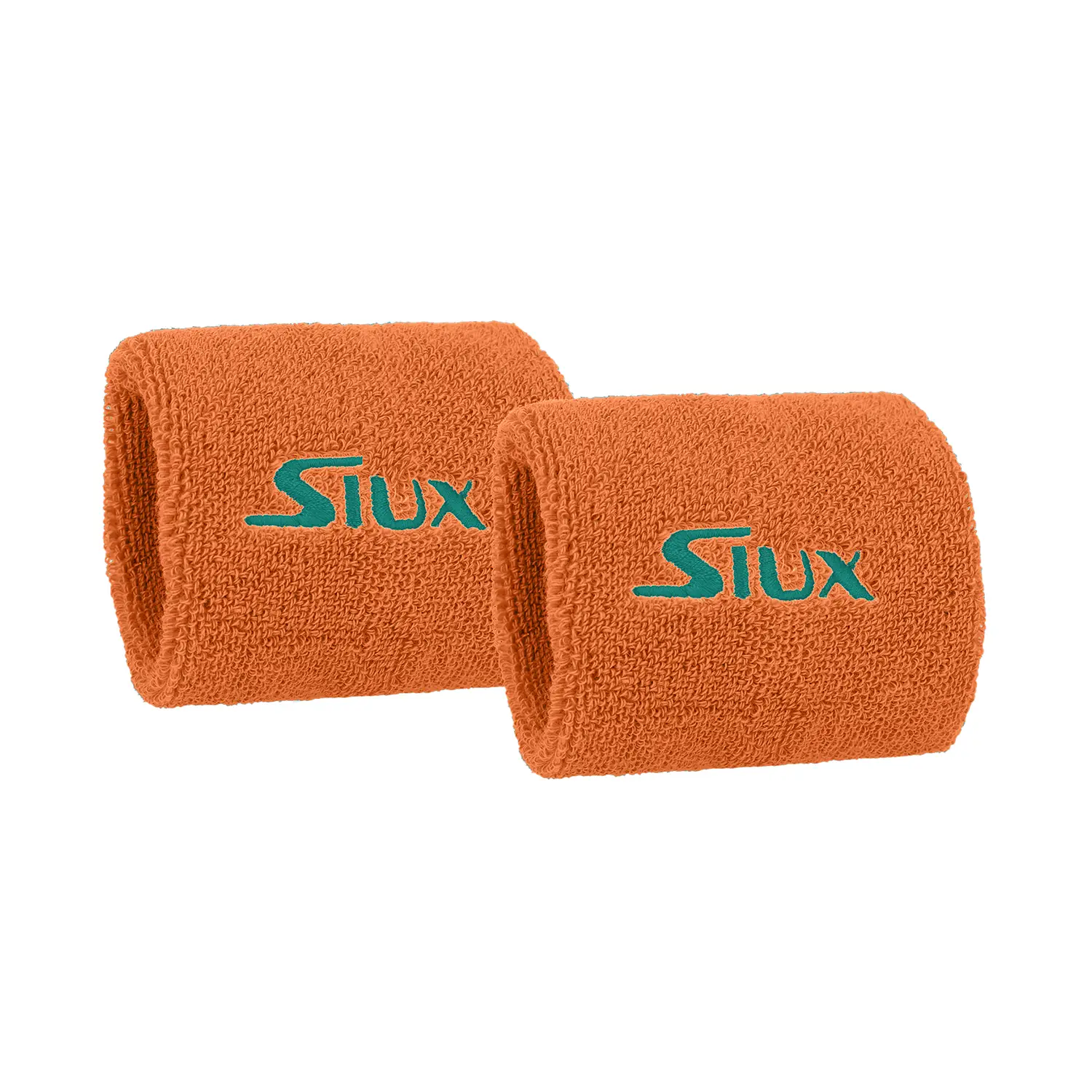 PACK 2 MUÑEQUERAS SIUX FLASH RIZO NARANJA