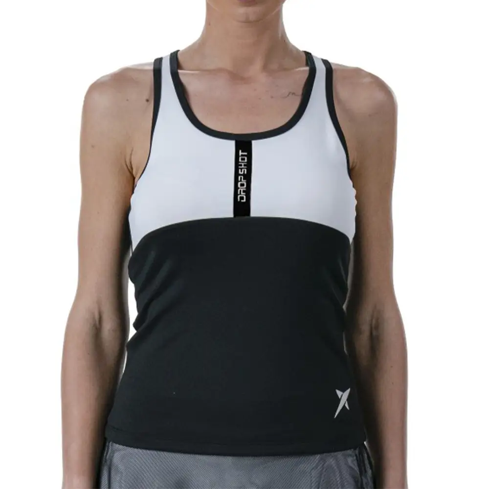 CAMISETA DROP SHOT ONIX BLANCA