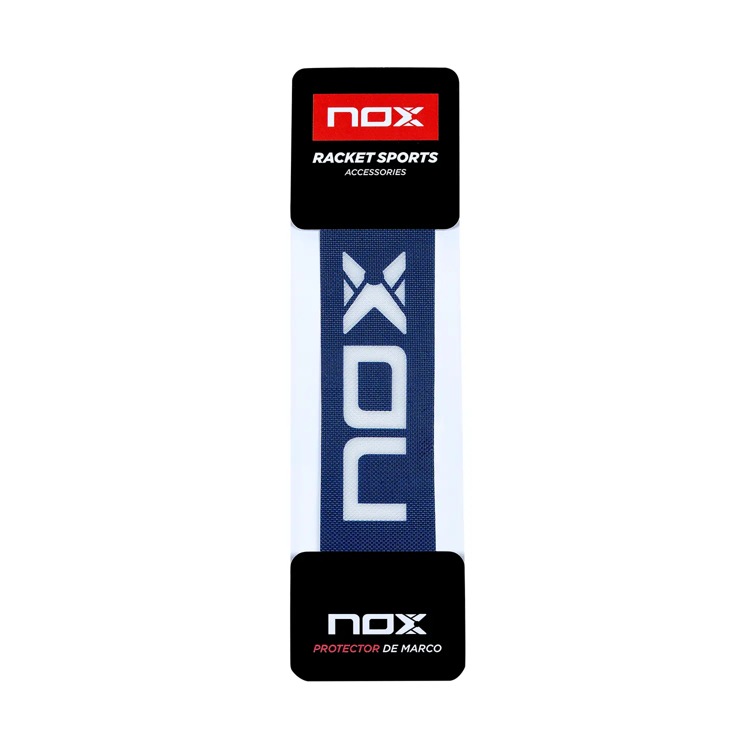 BOLSA 6 UDS. - BLISTER (1 UD) PROTECTOR NOX AZUL LOGO BLANCO