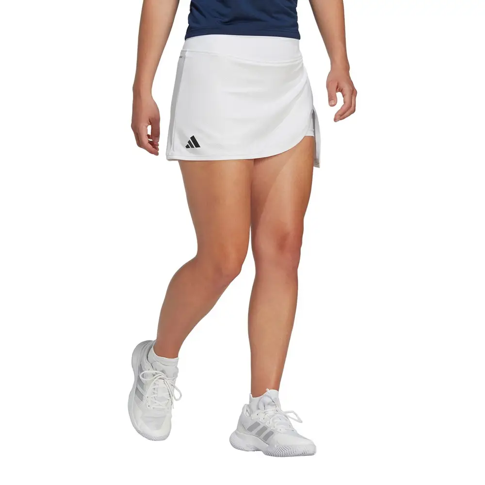 FALDA ADIDAS CLUB MUJER BLANCA