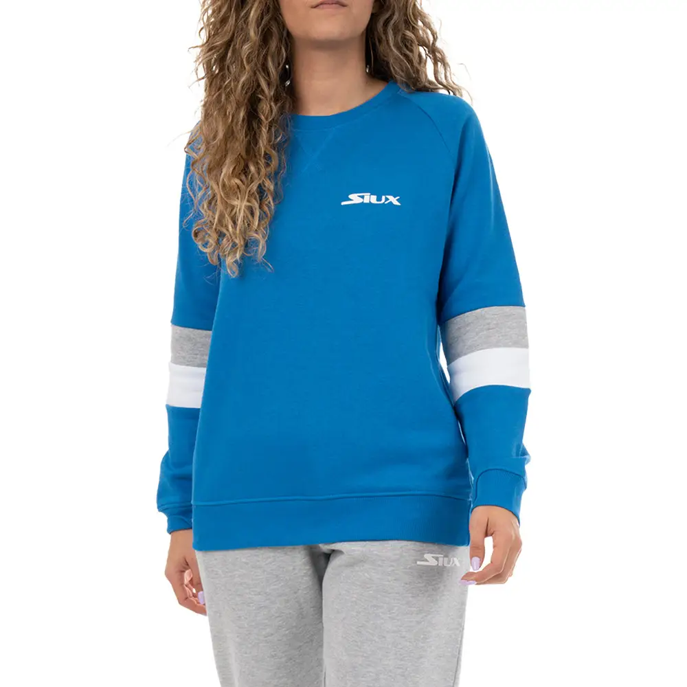 SUDADERA SIUX BELIM AZUL MUJER