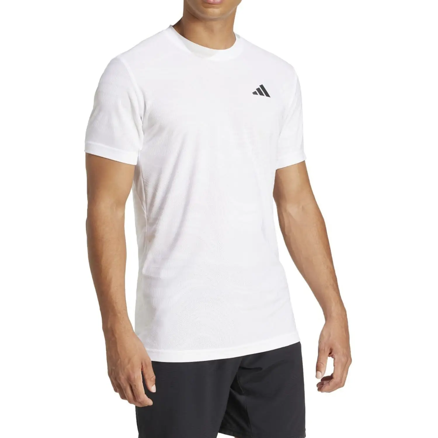 CAMISETA ADIDAS FREELIFT PRO KWY74 HOMBRE BLANCA