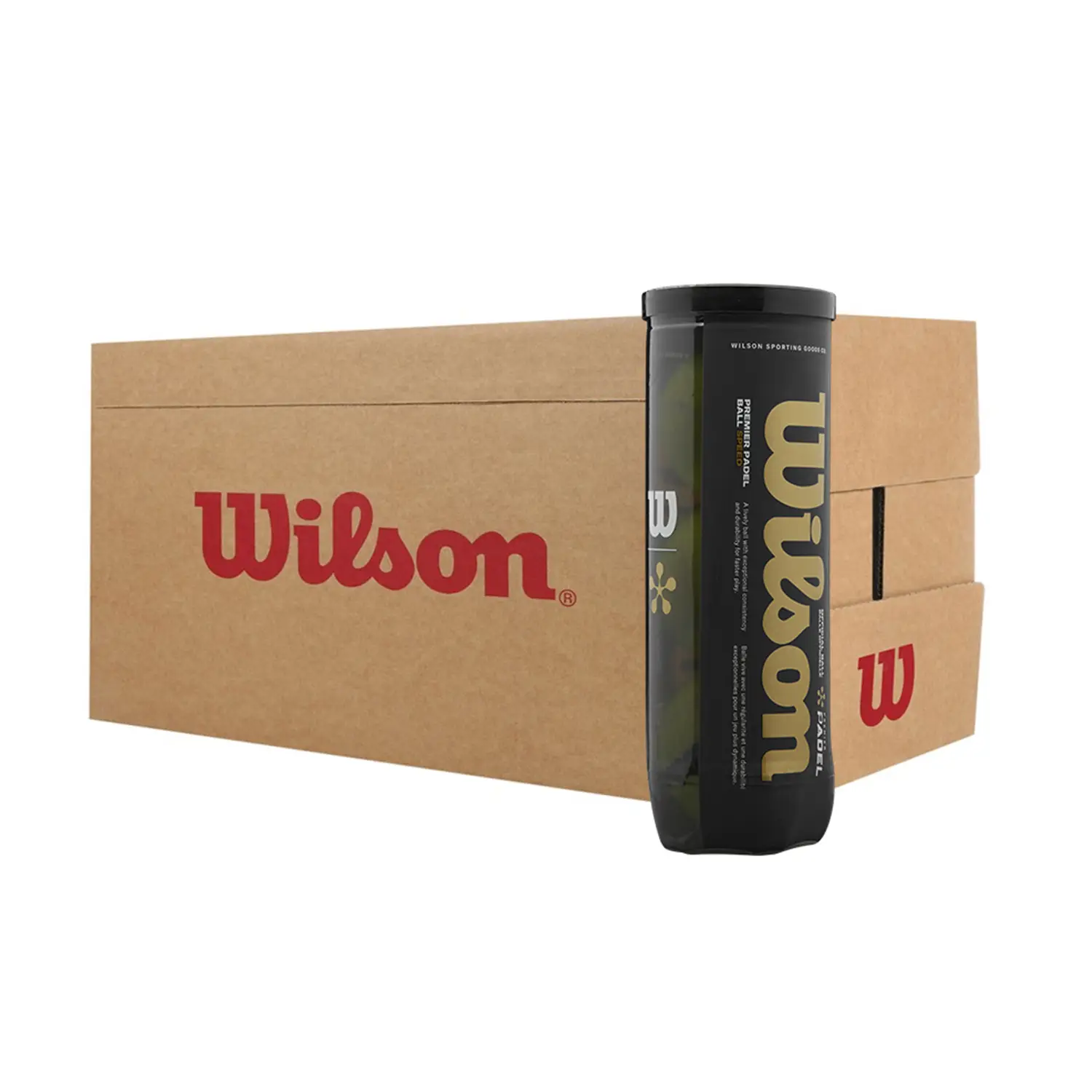 CAJON 24 BOTES BOLAS WILSON PREMIER PADEL SPEED