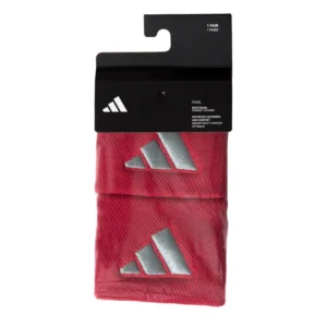 PAR MUÑEQUERAS ADIDAS S ROJO