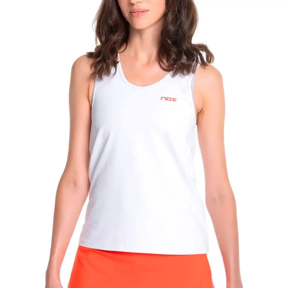 CAMISETA TIRANTES NOX TEAM FIT BLANCO