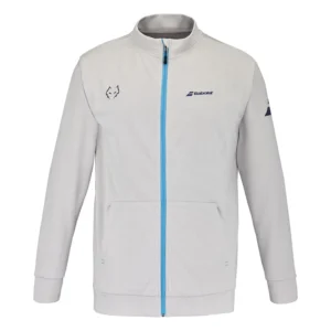 CHAQUETA BABOLAT JUAN LEBRON BLANCO
