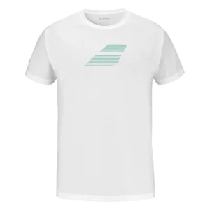 CAMISETA BABOLAT EXERCISE BIG FLAG BLANCO
