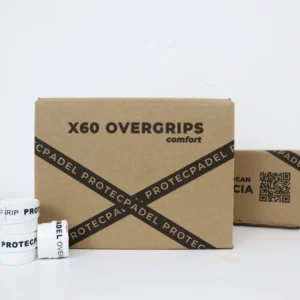 CAJA 60 OVERGRIPS LISOS PROTECPADEL