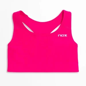 SUJETADOR DEPORTIVO NOX PRO FUCSIA MUJER ROSA