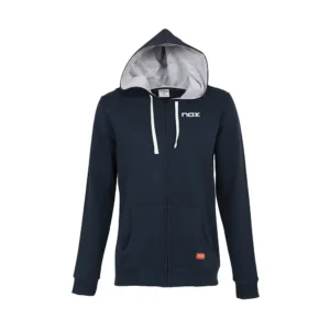 SUDADERA NOX TOUR CAPUCHA MUJER AZUL