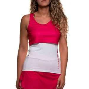 CAMISETA SIUX TWIN ROSE RED MUJER