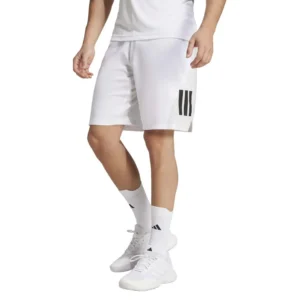 SHORT ADIDAS CLUB 3 STRIPES KUE78 7 INCH HOMBRE BLANCO