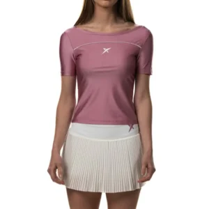 CAMISETA MANGA CORTA DROP SHOT RADIANT MUJER ROSA