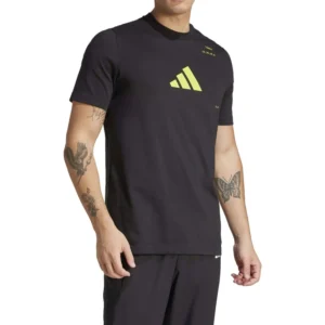CAMISETA ADIDAS GRAPHIC KME04 HOMBRE Negra
